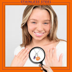 Clemson Tigers Paw Charm Necklace