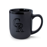 Colorado Rockies Black Matte Ceramic Mug 17 oz.