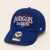 '47 Brand Los Angeles Dodgers Flag Stack Clean Up Cap