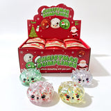 Christmas Reindeer Mystery Dumpling Squishy with Steamer 3 pack