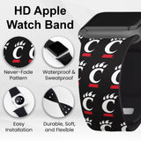 Cincinnati Bearcats HD Apple Watch Band