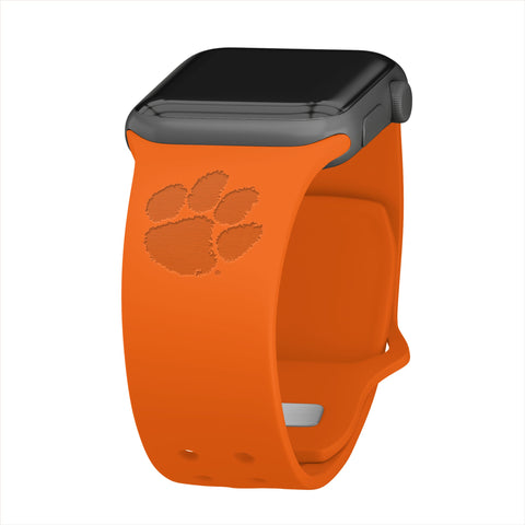 Clemson Tigers Engraved Apple Watch Band