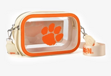 Clemson Tigers Clear Camera Bag