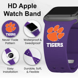 Clemson Tigers HD Apple Watch Band