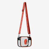 Cleveland Browns Team Stripe Clear Crossbody Bag