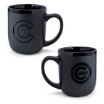 Chicago Cubs Black Matte Ceramic Mug 17 oz.