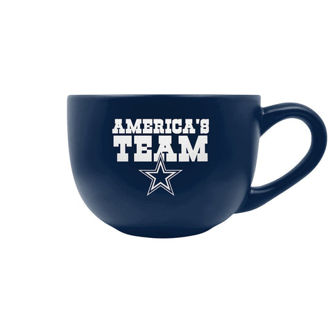 Dallas Cowboys Slogan 23 oz. DOUBLE Ceramic Mug