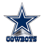 Dallas Cowboys Wordmark Embossed Color Emblem