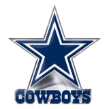 Dallas Cowboys Wordmark Embossed Color Emblem