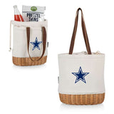 Dallas Cowboys Pico Willow and Canvas Lunch Basket