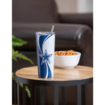 Dallas Cowboys Blue and White Swirl 20-oz. Stainless-Steel Tumbler Set