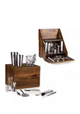 Dallas Cowboys - Madison Acacia Tabletop Bar Set
