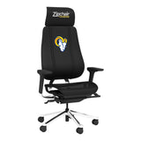 PhantomX Mesh Gaming Chair with  Los Angeles Rams Secondary Logo