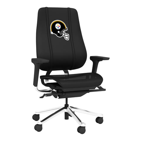 PhantomX Mesh Gaming Chair with  Pittsburgh Steelers Helmet Logo