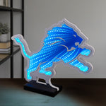 Detroit Lions LED Infinity Logo Light