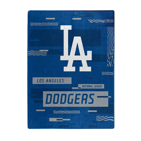 Los Angeles Dodgers Blanket 60x80 Raschel Digitized Design