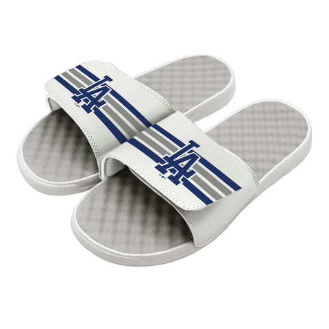 Dodgers Varsity Stripes Slides