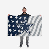 Dallas Cowboys Americana Horizontal Flag