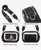 Florida State University Seminoles Stadium Clear Crossbody Bag