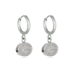 Georgia Huggie Hoops Stainless Steel