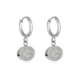 Georgia Huggie Hoops Stainless Steel