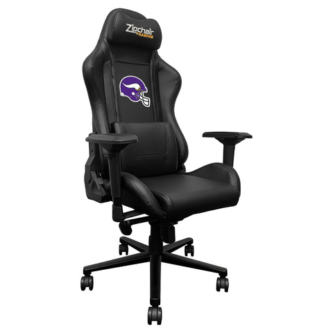 Xpression Pro Gaming Chair with  Minnesota Vikings Helmet Logo
