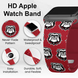 Georgia Bulldogs HD Apple Watch Band