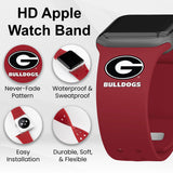 Georgia Bulldogs HD Apple Watch Band
