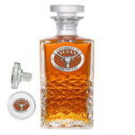 University of Texas at Austin Heritage Decanter