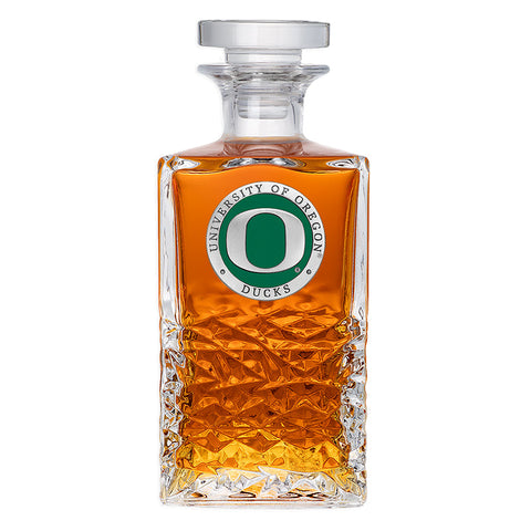 University of Oregon Heritage Decanter