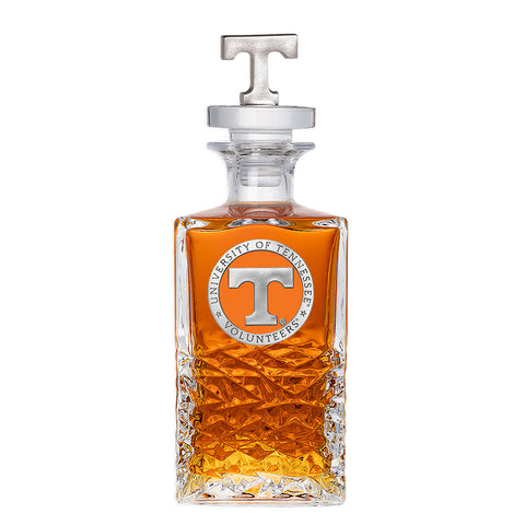 University of Tennessee Heritage Decanter with 3D Top