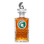 Michigan State University Heritage Decanter with 3D Top