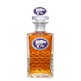 Kansas State University Heritage Decanter with 3D Top