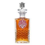 2025-26 Indiana National Champ  Heritage Decanter with 3D Top