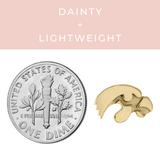 Iowa Tigerhawk Gold Plated Necklace