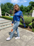 University of Michigan Pattern Crewneck