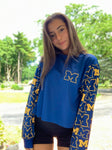 University of Michigan Pattern Crewneck