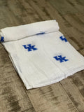 University of Kentucky Muslin Swaddle Blanket – Officially Licensed UK Baby Swaddle | Soft Breathable 47x47 Wildcats Blanket