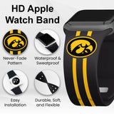 Iowa Hawkeyes HD Apple Watch Band
