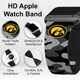 Iowa Hawkeyes HD Apple Watch Band