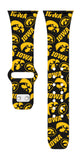 Iowa Hawkeyes HD Apple Watch Band