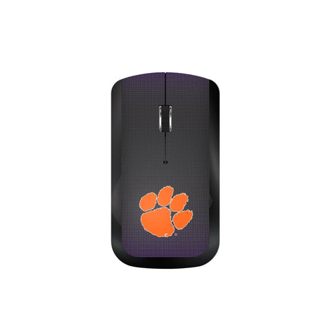Clemson Tigers Linen Wireless Mouse-0