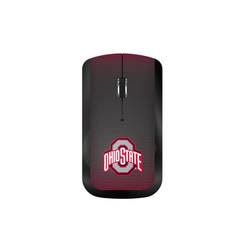 Ohio State Buckeyes Linen Wireless Mouse-0