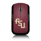 Florida State University Seminoles Athletic Wordmark Solid Wireless Mouse