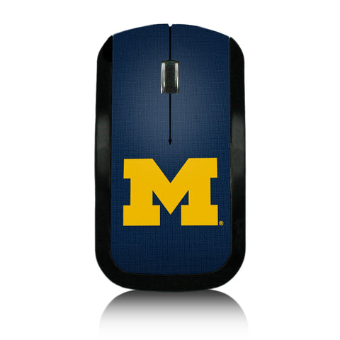 University of Michigan Wolverines Solid Wireless Mouse