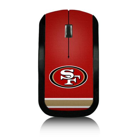 San Francisco 49ers Stripe Wireless Mouse-0