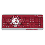 University of Alabama Crimson Tide Personalized Endzone Solid Wireless USB Keyboard