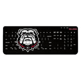 University of Georgia Bulldogs Uga Solid Wireless USB Keyboard