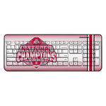 Ohio State University Buckeyes 2024 College Football Playoff National Champion Wireless USB Keyboard