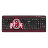 Ohio State University Buckeyes Linen Wireless USB Keyboard